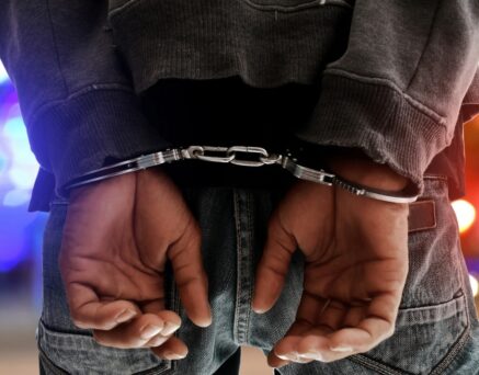 Man in handcuffs